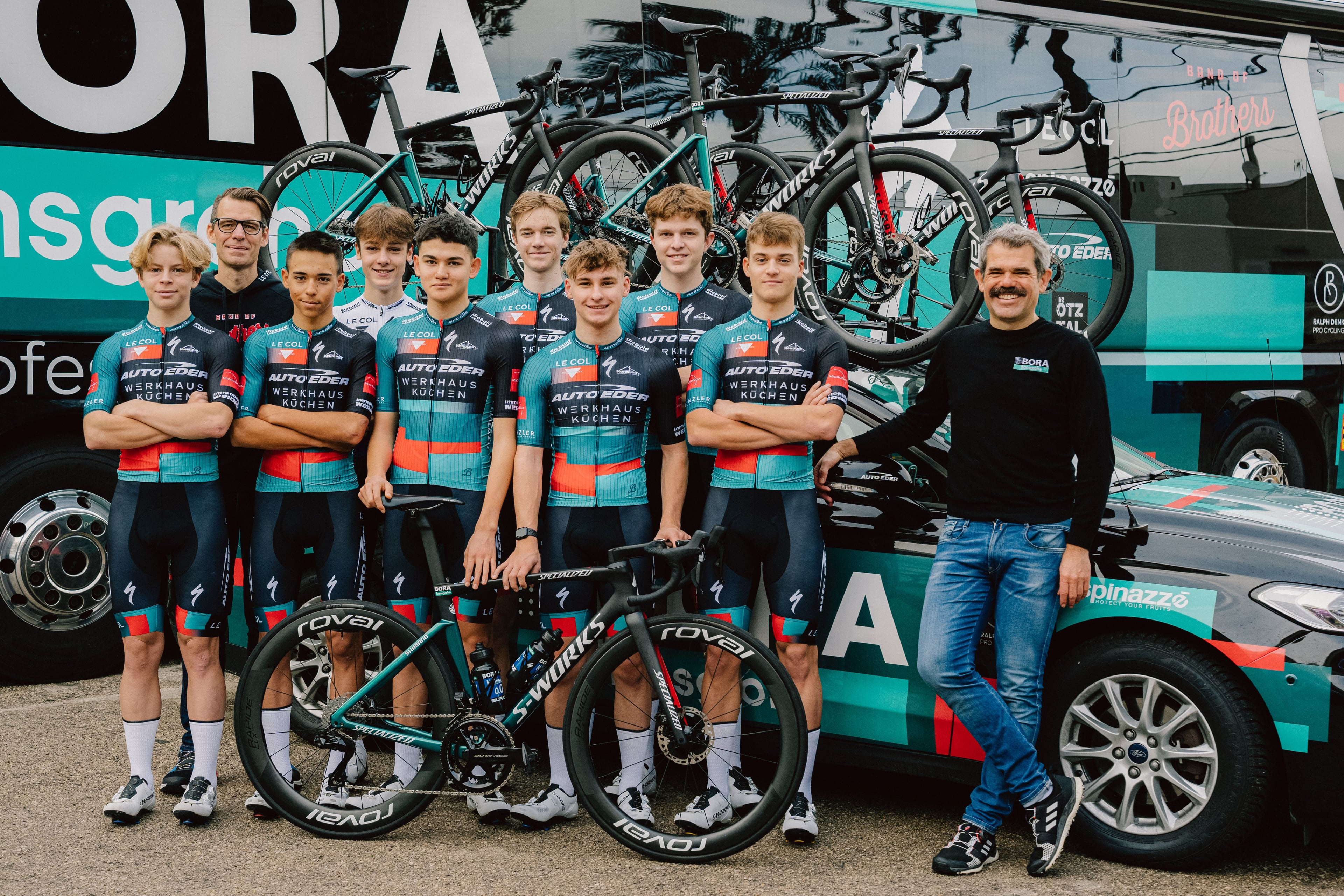 Das Team Auto Eder hat bei der Rad-WM große Ziele.