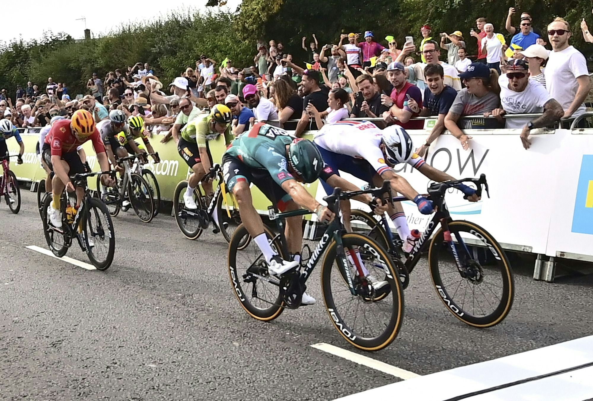 Danny van Poppel wins stage 6 of the Tour of Britain 2023 (Photo: Sprint Cycling Agency)